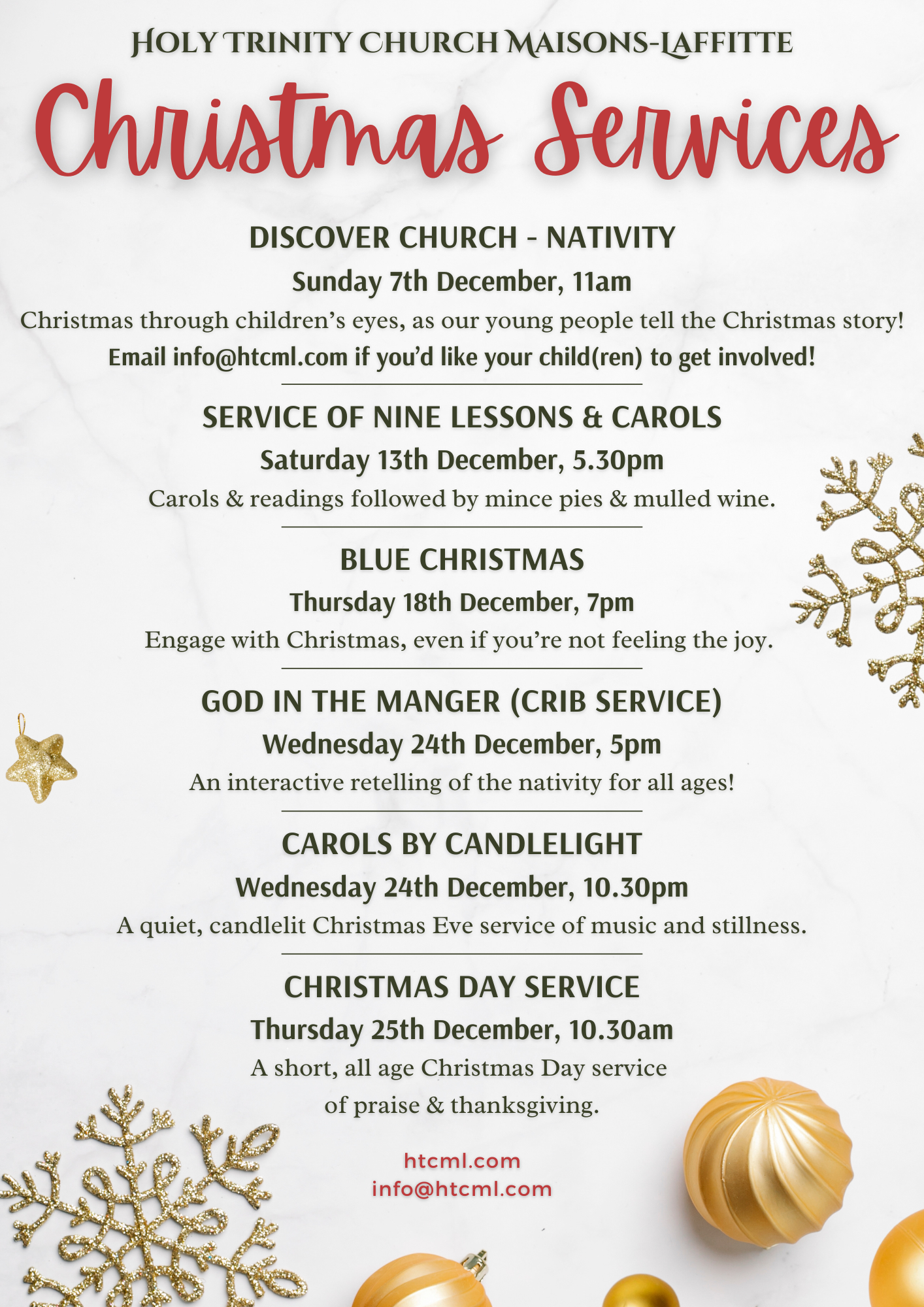 Christmas Services 2025 (A4)