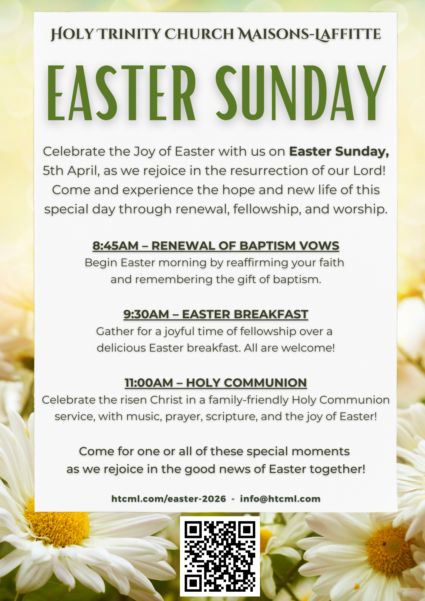 Easter Sunday 2026 Poster