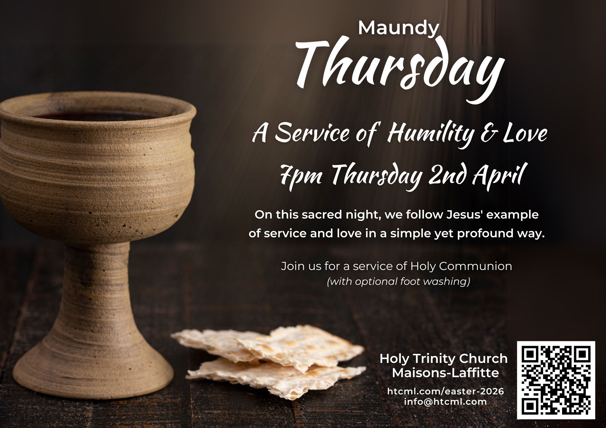 Maundy Thursday A4 Poster
